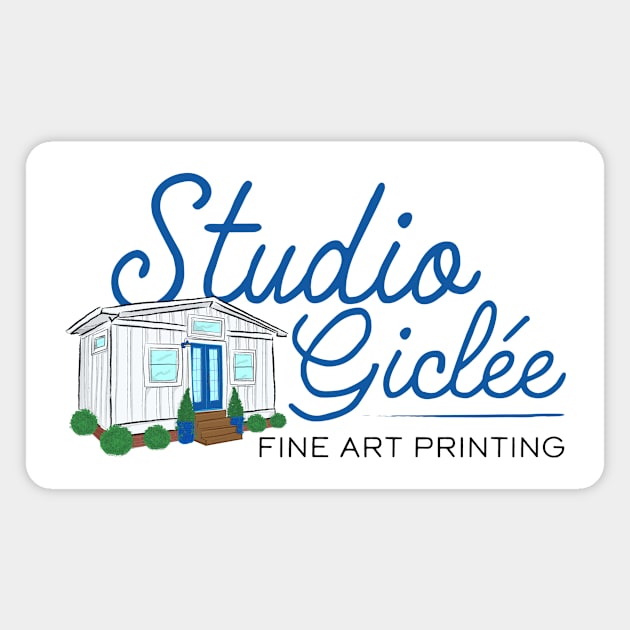 Studio Giclee Logo Magnet by DareDevil Improv